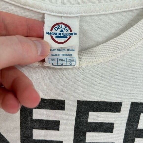 Keep Calm Titan Up Adult Men's T-Shirt Short Sleeve White NFL Fan Size Large - Picture 3 of 9